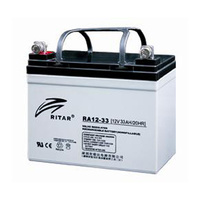 Ritar 12v 33ahr AGM Deep Cycle Lead Acid Battery