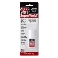 J-B Weld SuperWeld Instant High Strength Adhesive 6G Brush Applicator