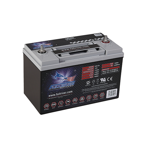Fullriver HC110 12v 1100ccA Cranking AGM Sealed Lead Acid Battery