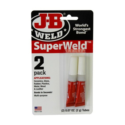 J-B Weld SuperWeld Instant High Strength Super Glue 2G Double Pack